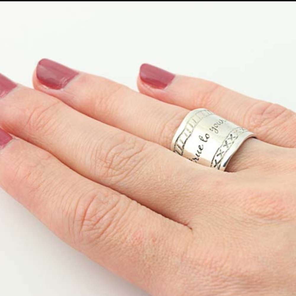 Silpada retired BE TRUE TO YOUR DREAMS ring